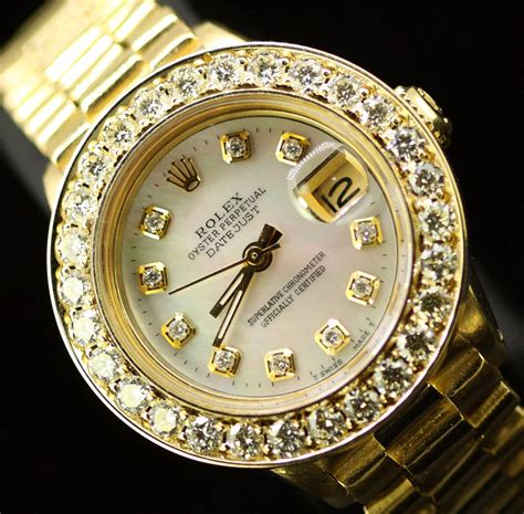 rolex oyster perpetual datejust diamond bezel|rolex datejust diamond bezel aftermarket.